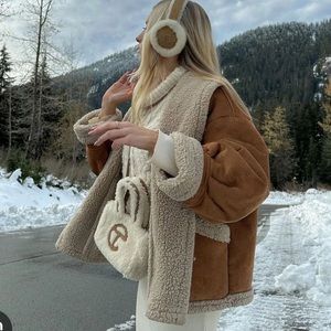 Storeys - Ava faux shearling jacket